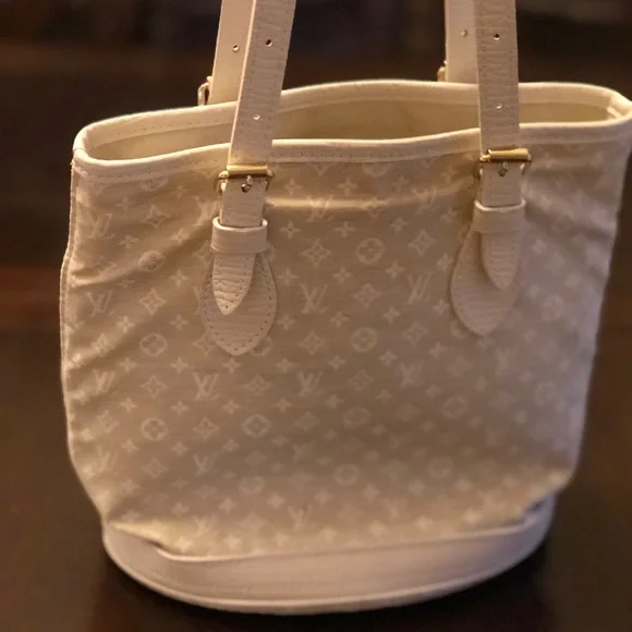 Louis Vuitton Monogram Lin Mini Bucket - Picture 5 of 6